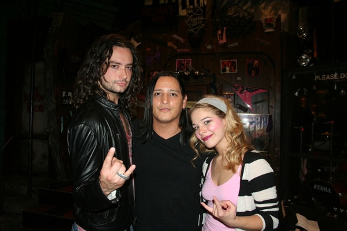 Constantine Maroulis, Robbie Crane and Savannah Wise at 